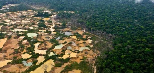 Gold Mining is Destroying the Amazon